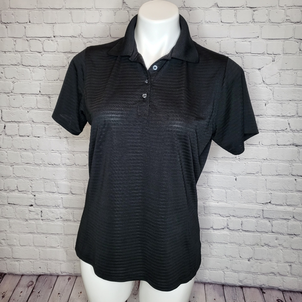 Bermuda Sands Black Ladies Polo Shirt - Size M